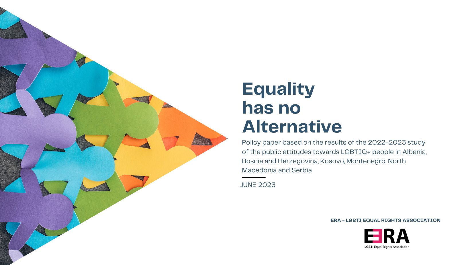 ERA - Publication - Policy Paper – Equality has no alternative